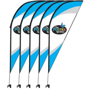 sharkfin flags